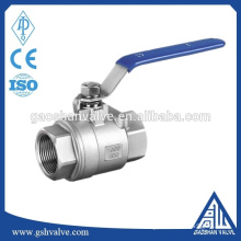 3inch stainless steel 2pc thread ball valve